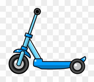 Razor Scooter Clipart 3 By Alison - Toys Flashcards - Png Download