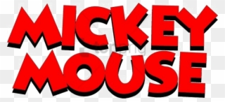 Free Png Mickey Mouse Name Png Image With Transparent - Mickey Mouse Text Png Clipart