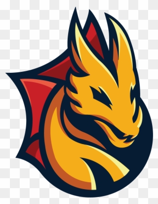 Bitguard Logo Logocore Icon Dragon Sumbol Kiril Climson - Mascot Golden Dragon Logo Clipart
