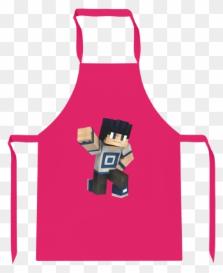 Minecraft 3 ﻿premium Jersey Apron - Child Apron Png Clipart