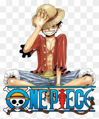 Monkey D - Luffy - One Piece Luffy Sitting Clipart