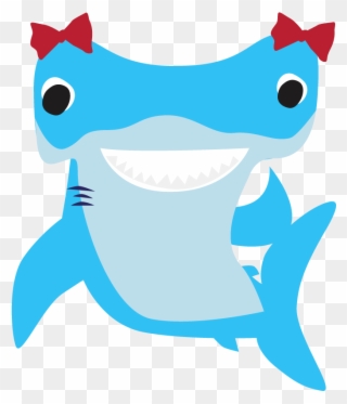 Hopie Is An Intelligent, Energetic Shark Who Stands Clipart