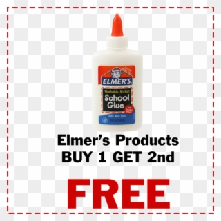 Bfcm Bogo Elmer's Glue - Plastic Bottle Clipart