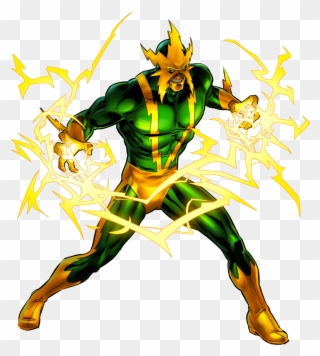 Electro - Electro From Spider Man Clipart