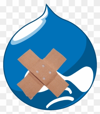 Angreifer Attackieren Ungepatchte Drupal-webseiten - Water Drop With Face Logo Clipart
