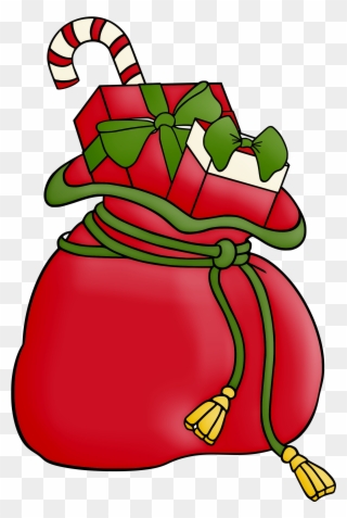 Christmas Sack Clip Art - Christmas Sack Clipart - Png Download