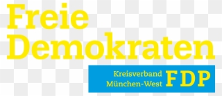 Ihre Fdp Im Münchner Westen - Free Democratic Party Clipart