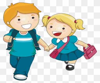 Iphone - Cartoon Brother And Sister Clipart