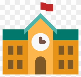 School Building Icon Images - School Png Clipart