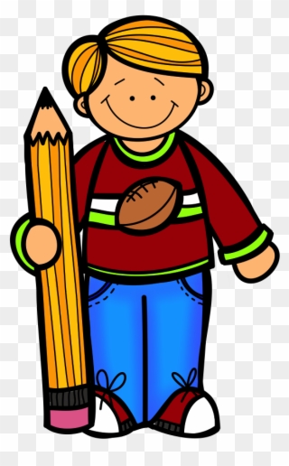 Pencil Boy 1 - Learning Clipart