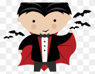 Vampire Clipart Toddler - Vampire Halloween Png Free Clipart Transparent Png