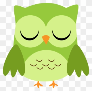 Photo By @daniellemoraesfalcao Minus School - Owl Eyes Closed Clipart - Png Download