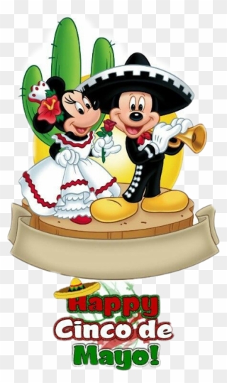 Mexican Mickey And Minnie Clipart