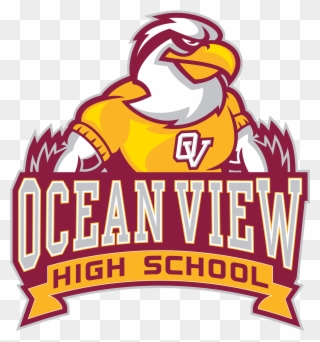 Ocean View High School - Ocean View High School Mascot Clipart