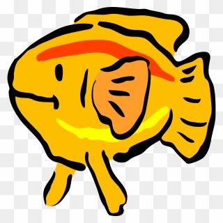 Ugly Fish Clip Art - Fish Clip Art - Png Download