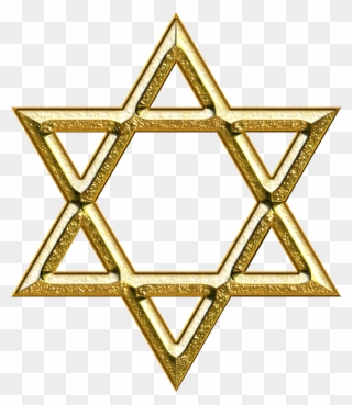 Star Of David, Computer Generated Image - Star Of David In Barb Wire Clipart