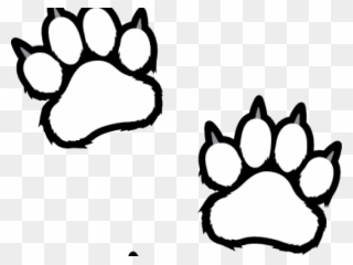 Scratches Clipart Tiger Paw - Clemson Clipart Black And White - Png Download