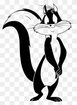 Delighted Pepe Le Pew Coloring Pages Penelope Pussycat - Penelope Pussycat Png Clipart