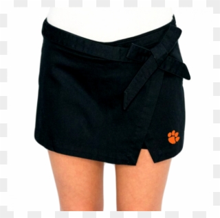 Clemson Black Savannah Skort - Savannah Clipart