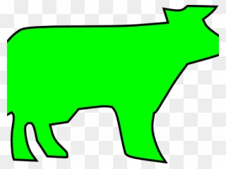 Animal Clipart Outline - Farm Animal Outlines - Png Download