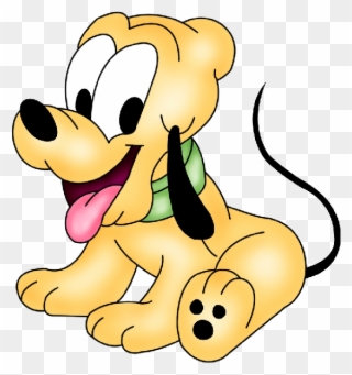 Disney Pluto The Dog Cartoon Clip Art Images On A Transparent - Baby Pluto The Dog - Png Download