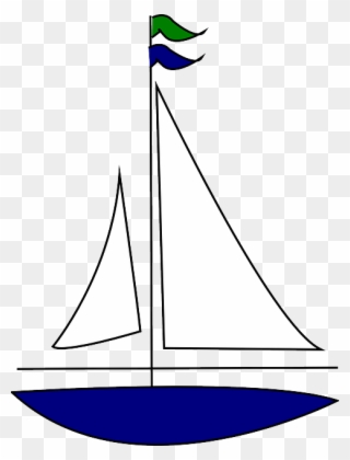 Urlaub & Kreuzfahrt - Sailboat Clipart Free - Png Download