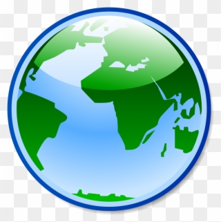 Vector Globe Icon - Browser Image Jpg Clipart