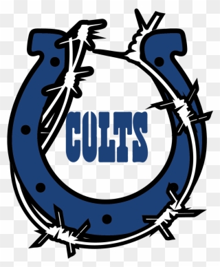 Nfl Logos Redesigned In A 'metal' Style - Indianapolis Colts Clipart