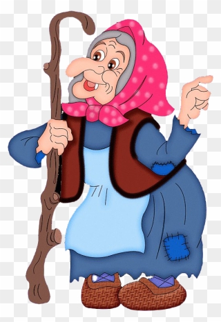 Výsledek Obrázku Pro Japanischer Koch Clip Old Women, - Hansel And Gretel Witch Cartoon - Png Download