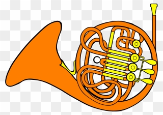 Trombone Free Images On Pixabay Clipart - French Horn Cartoon - Png Download
