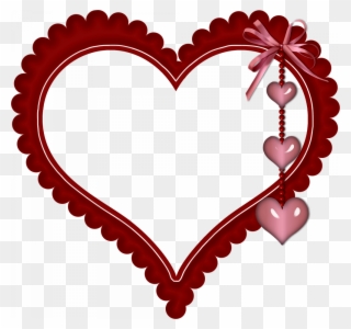 Love Heart Frames - Logomarca Gratis Para Bolos Clipart
