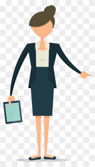 Woman Character - Computer Clipart