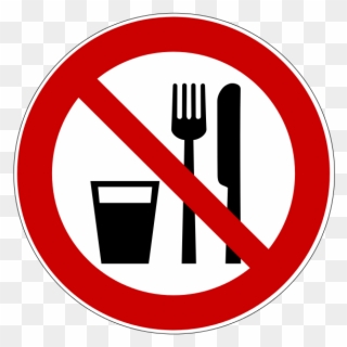 Din 4844 2 D P019 - Eating Or Drinking Sign Clipart