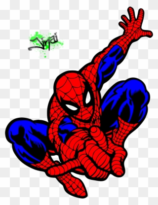 Dessins En Couleurs U00e0 Imprimer Spiderman Num U00e9ro Logo Spiderman Clipart Pinclipart