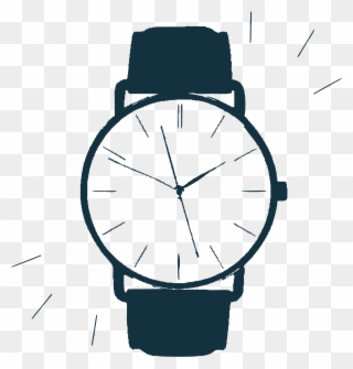 2 Year Warranty - Hand Watch Clip Art - Png Download