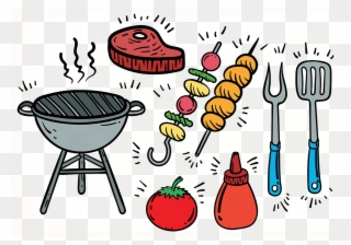 Barbecue Grill Kebab Chuan Grilling - Barbecue Clipart