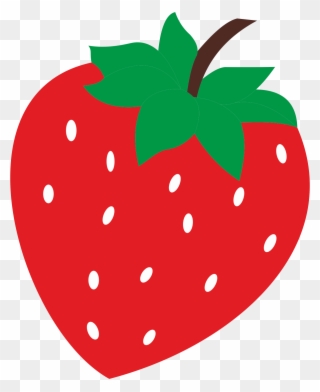 The Strawberry Is - Graphic Strawberry Clipart