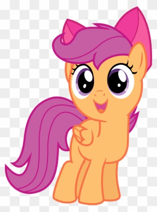 Austraila Continues It's Early Release Schedule With - My Little Pony Scootaloo Clipart