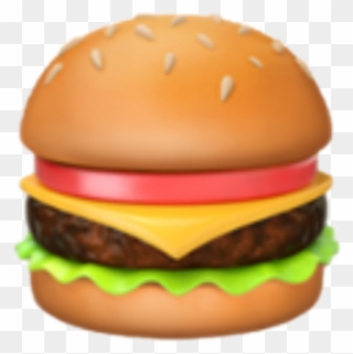 600 X 602 2 - Hamburger Emoji Clipart