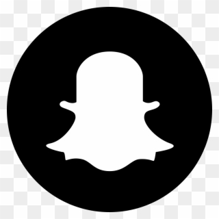 Snapchat - Notification Bell Icon White Clipart