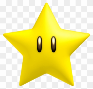 Super Mario Star Transparent Clipart