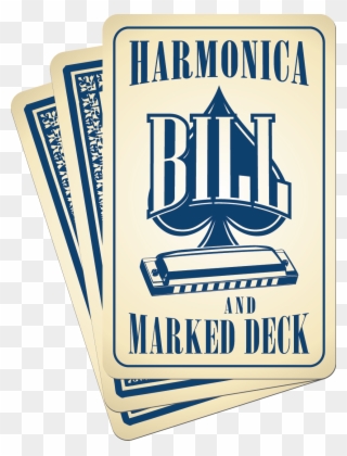 Harmonica Bill & Marked Deck Clipart