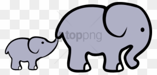 Free Png Dibujo De Un Elefante Png Image With Transparent - Bigger Than An Elephant But Weighs Nothing Clipart