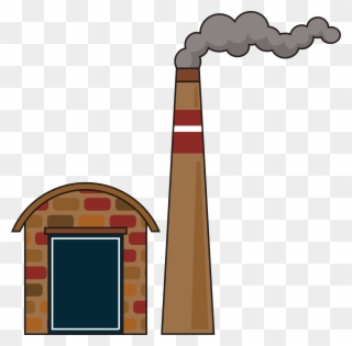 Factory Smoke Chimney - Chimney Png Clipart