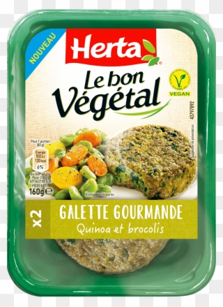 Herta Le Bon Vegetal Galette Quinoa G - Herta Vegetal Clipart