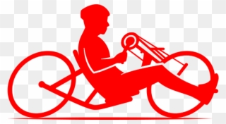 Handcycle - Hybrid Bicycle Clipart