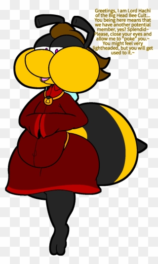 Lord Hachi Of The Bee Cult - Bee Lord Clipart