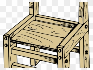 Armchair Clipart Old Furniture - Wooden Chairs Clip Art - Png Download