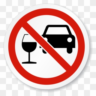 Do Not Drink And Drive Iso Prohibition Ⓒ - Gloucester Road Tube Station Clipart