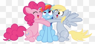 Smiz Pony Pinkie Pie Rainbow Dash Derpy Hooves Rarity - My Little Pony Bff Clipart